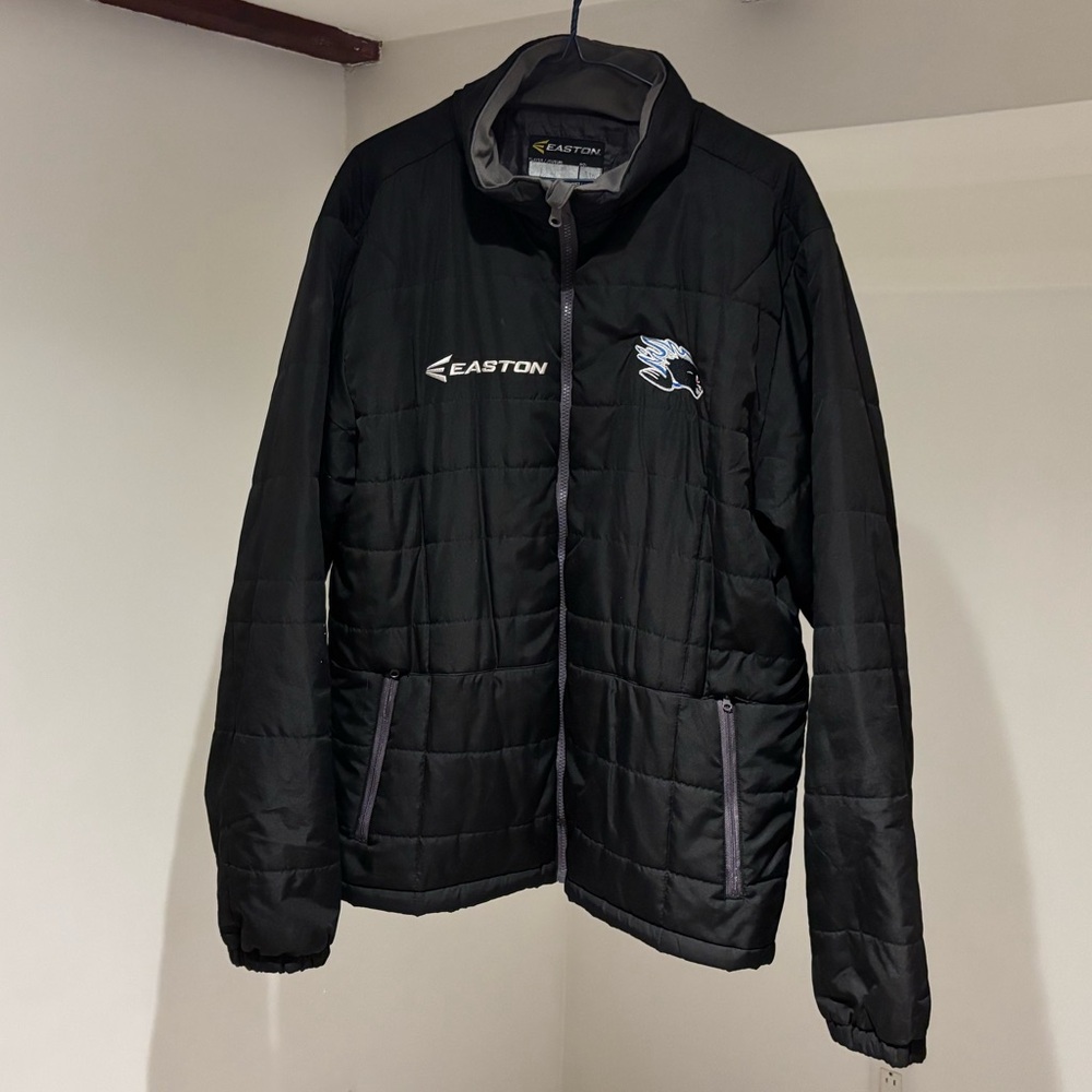 Easton Black quilted Jacket